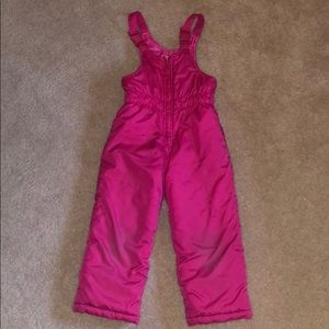 Osh Kosh B’Gosh pink snow pants